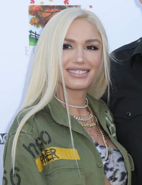 Gwen Stefani's long hair