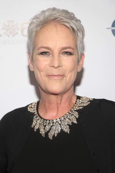 Jamie Lee Curtis' short haircut