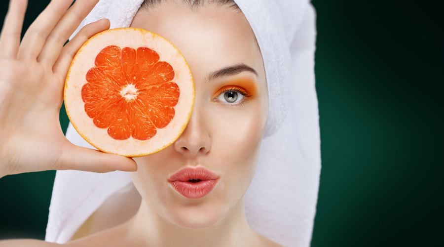The virtues of pomelo for hair and skin