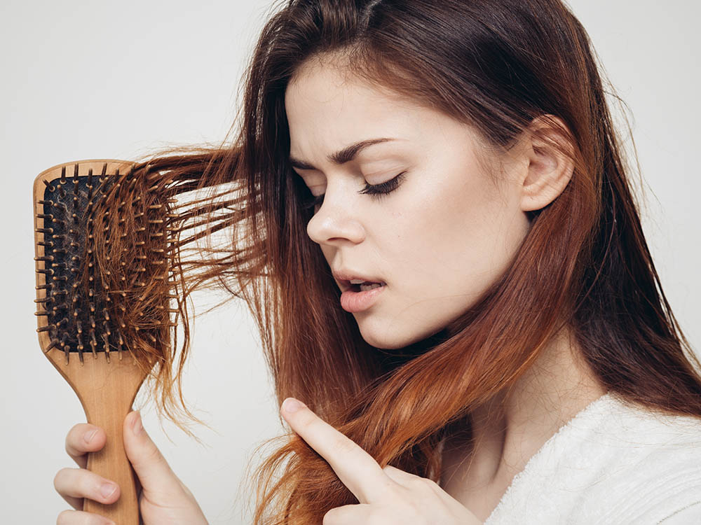 Your hair needs a suitable brush.